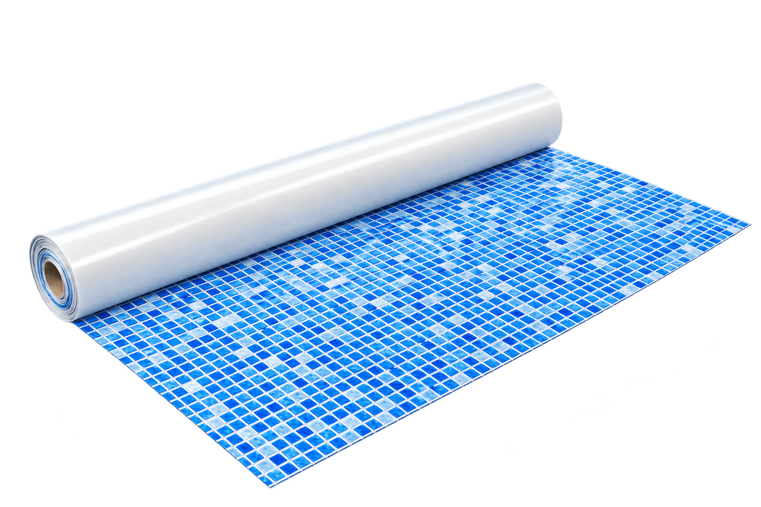 Dreamz PVC Membrane 4-layer reinforced pool liner roll with mosaic print