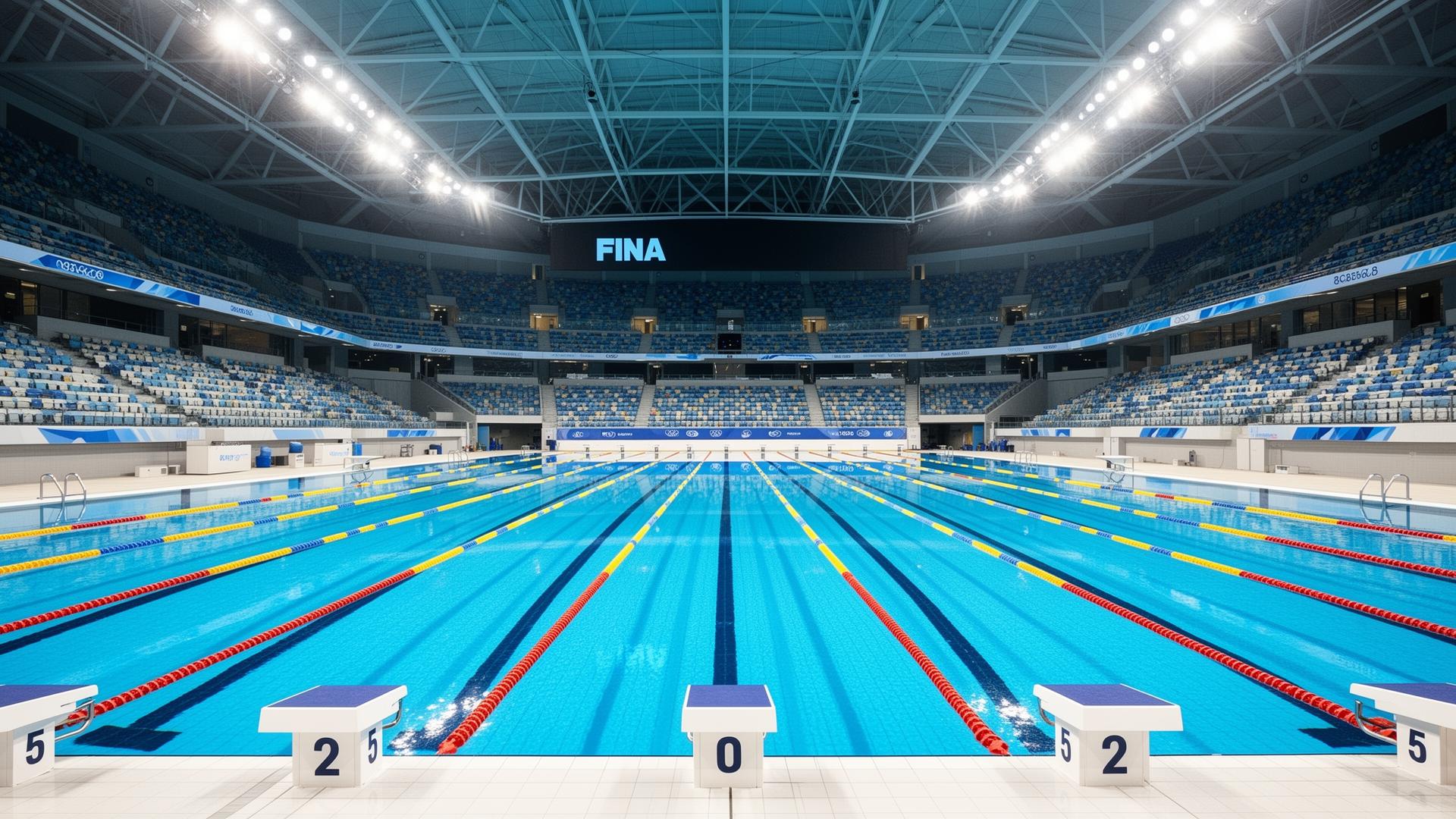 Pool contractor — Olympic-size pool