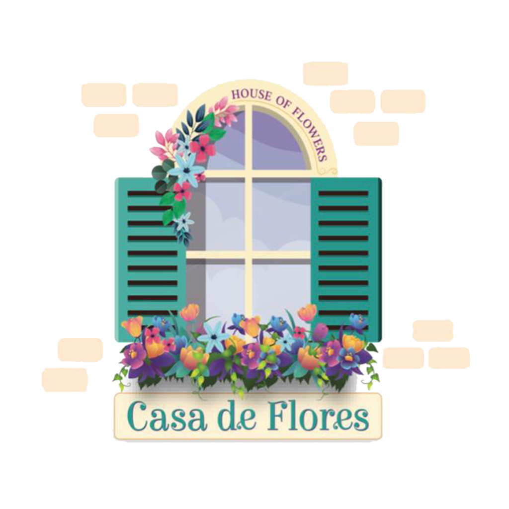 Pool contractor — Casa de Flores logo